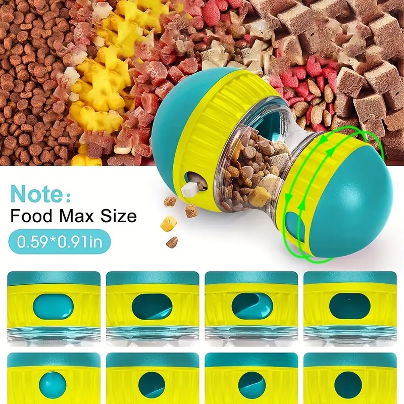 インタラクティブな犬用おやつディスペンサーおもちゃ、あらゆる - Dog Puzzle Feeder Toy のレビューと価格