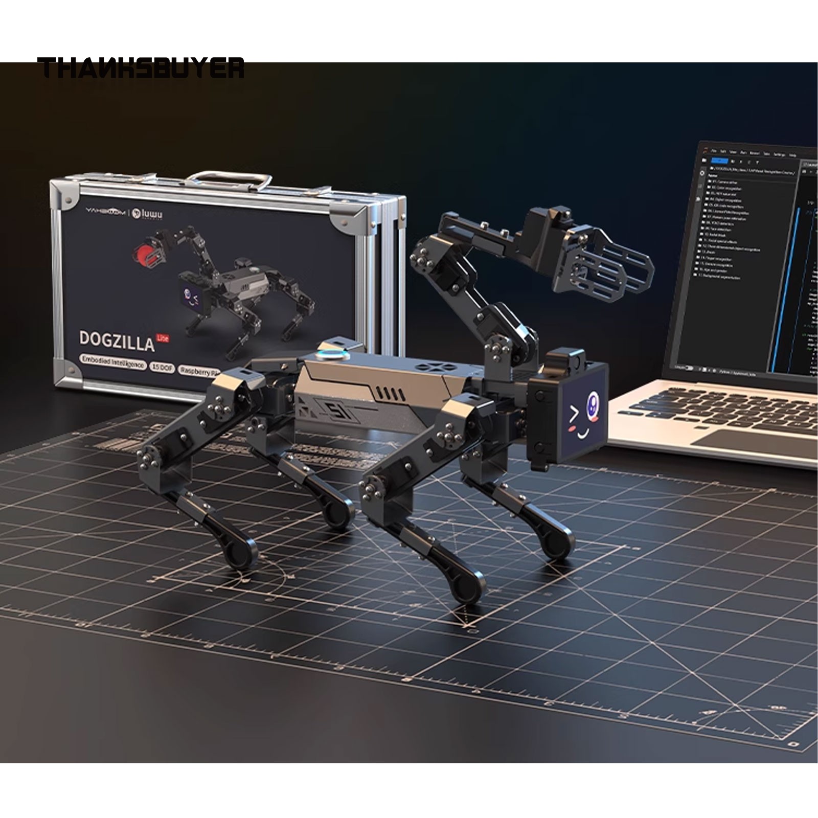 DOGZILLA-Lite 15DOF AI バイオニック犬 - Dog Toys のレビューと価格