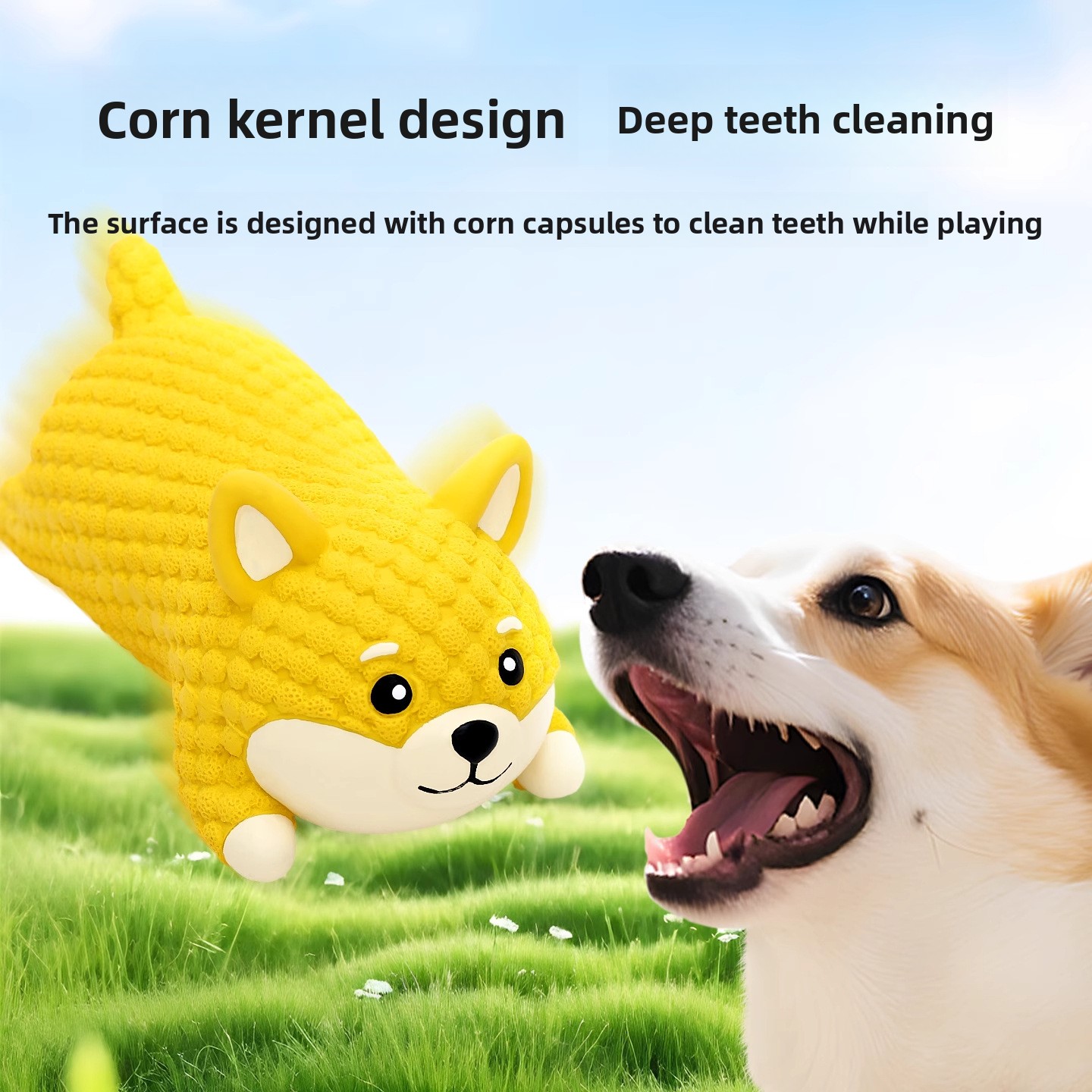 鳴き笛入りラテックスベアードッグチュウトイ、テクスチャ表面歯 - Interactive Squeaky Plush Dog Toy のレビューと価格