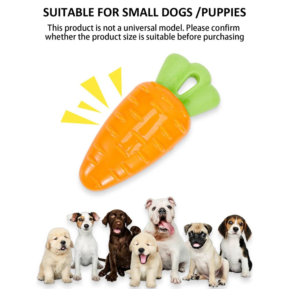耐久性のあるTPR素材の壊れない犬用おもちゃ、鳴き笛入りの壊 - Indestructible Dog Chew Toy のレビューと価格