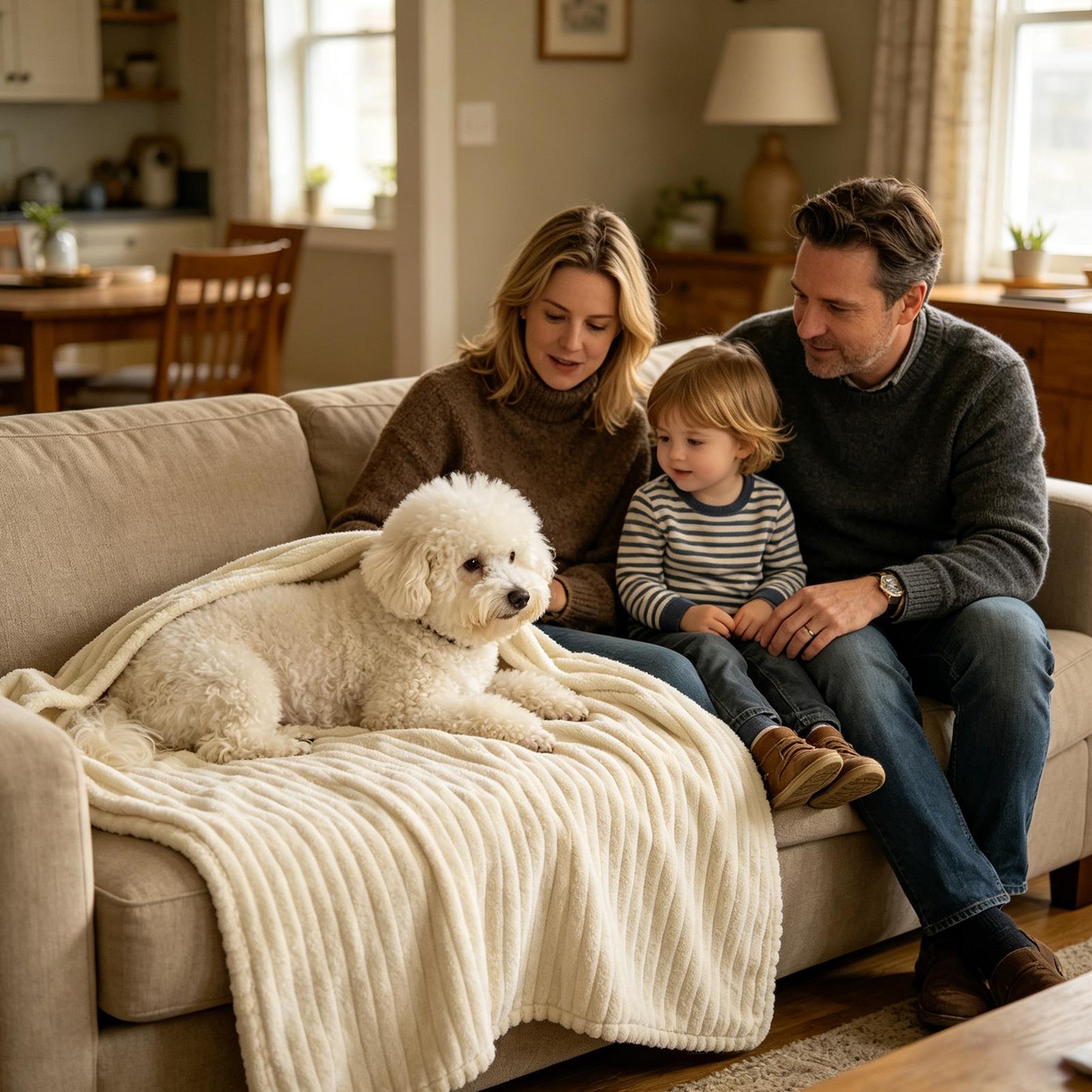 犬用ペットブランケット。家具を保護し、洗濯可能。小型犬から中 - Pet Beds のレビューと価格