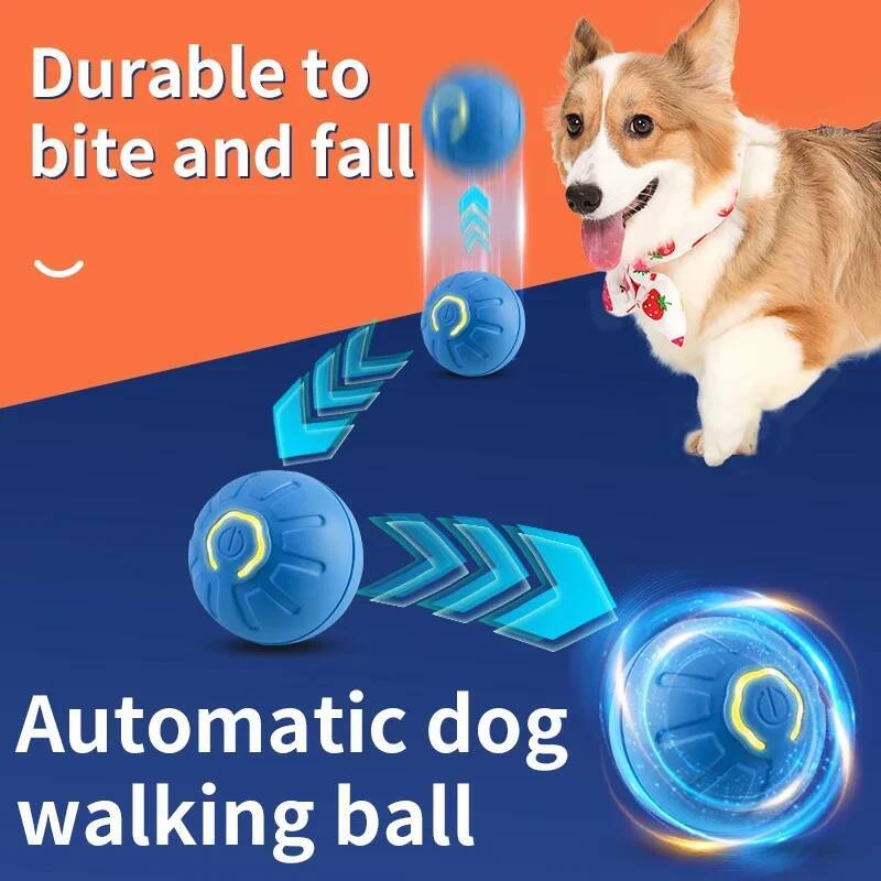 スマートドッグトイボール 電子インタラクティブペットトイ 動 - Automatic Moving Dog Ball のレビューと価格