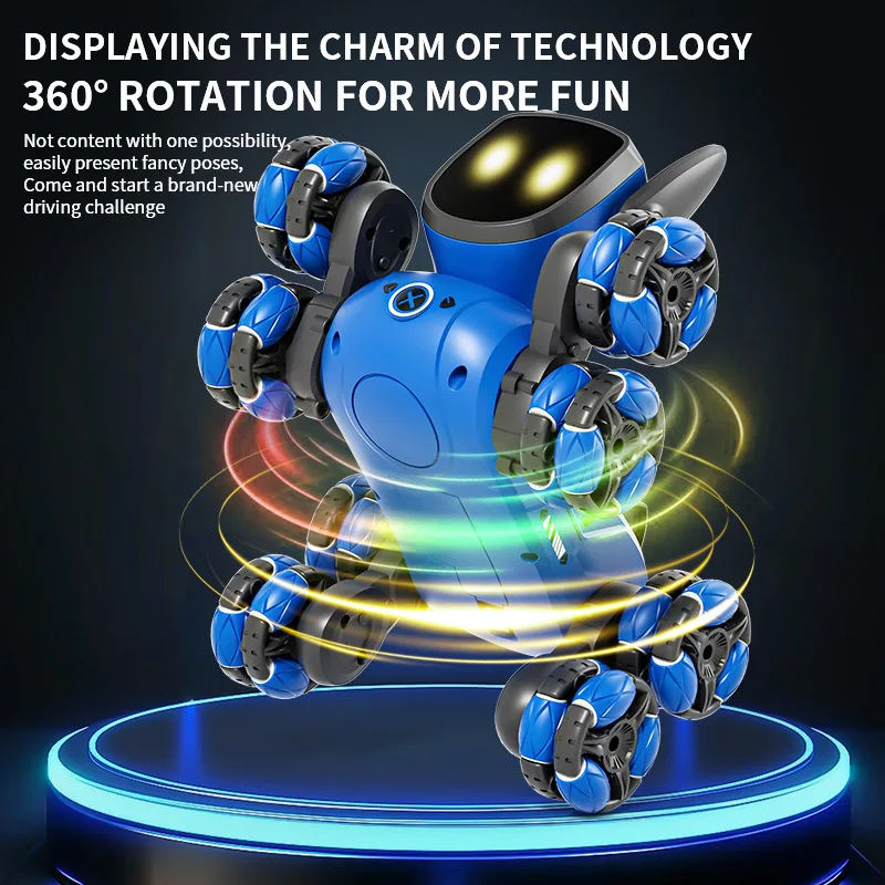 JJRC Q200 2026 RCロボットスタントドッグトイ - Interactive Squeaky Plush Dog Toy のレビューと価格