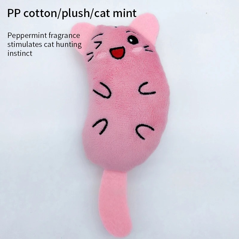 かわいい猫のおもちゃ。面白くてインタラクティブなぬいぐるみ猫 - Catnip Interactive Plush Mouse のレビューと価格