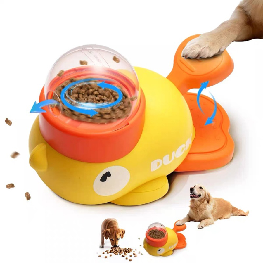 2-in-1インタラクティブドッグトイペット自動フードトリー - Dog Puzzle Feeder Toy のレビューと価格